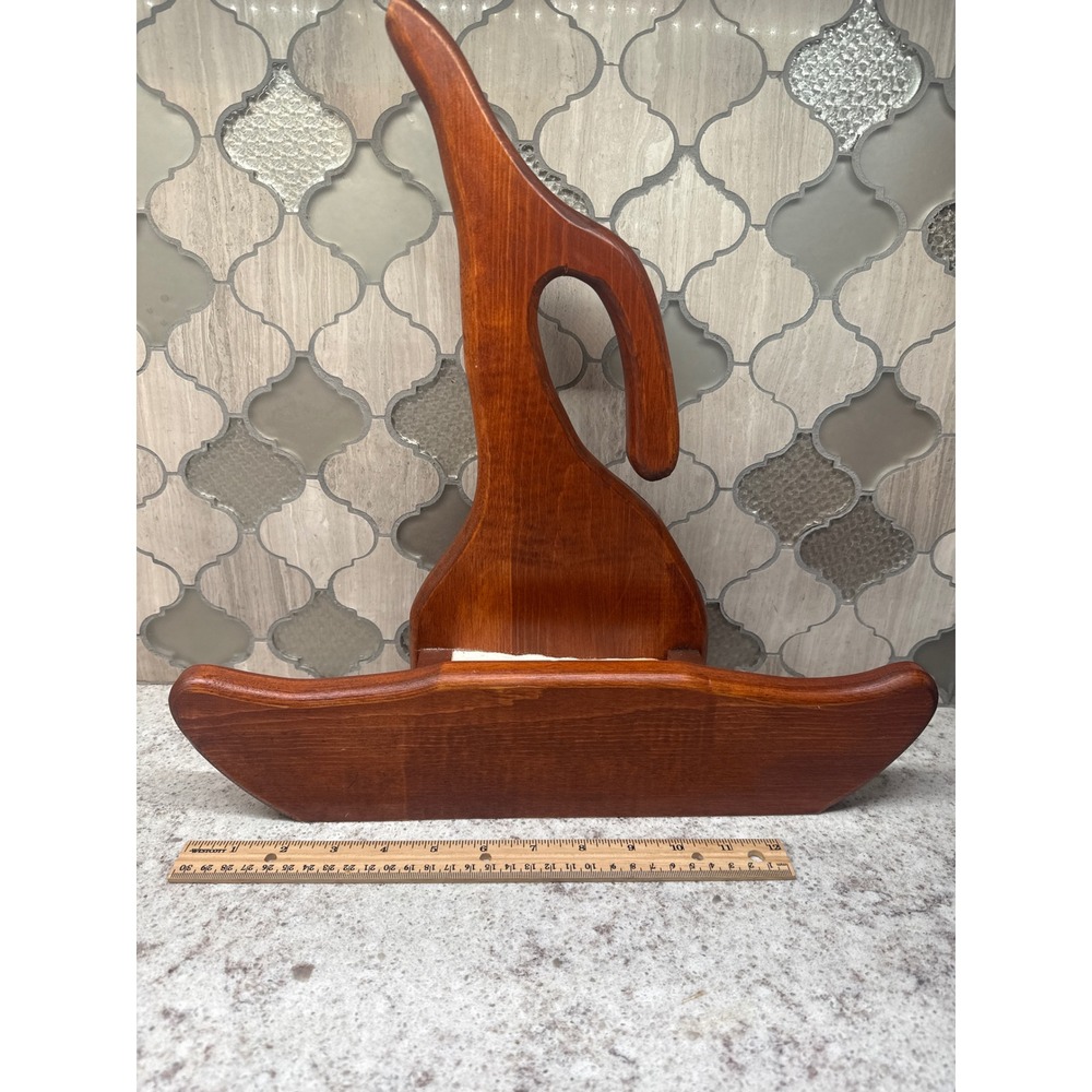 Vintage Handcrafted‎ Wooden Boot Jack Pull Scraper Rustic Entryway Decor Wood